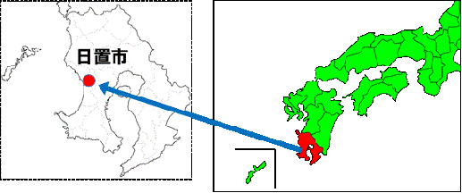 日置市　地図