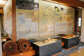 墨俣歴史資料館の展示